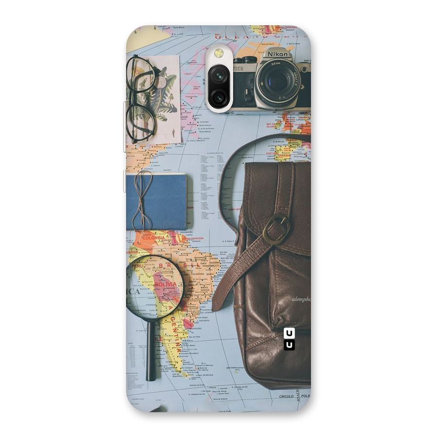 Travel Requisites Back Case for Redmi 8A Dual