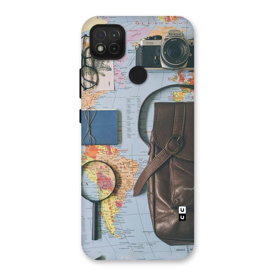 Travel Requisites Back Case for Redmi 9