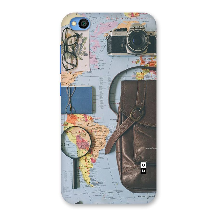 Travel Requisites Back Case for Redmi Go