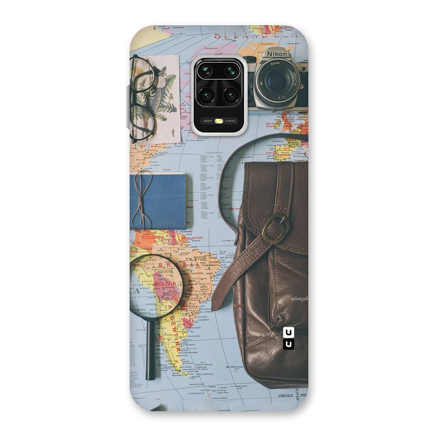 Travel Requisites Back Case for Redmi Note 9 Pro