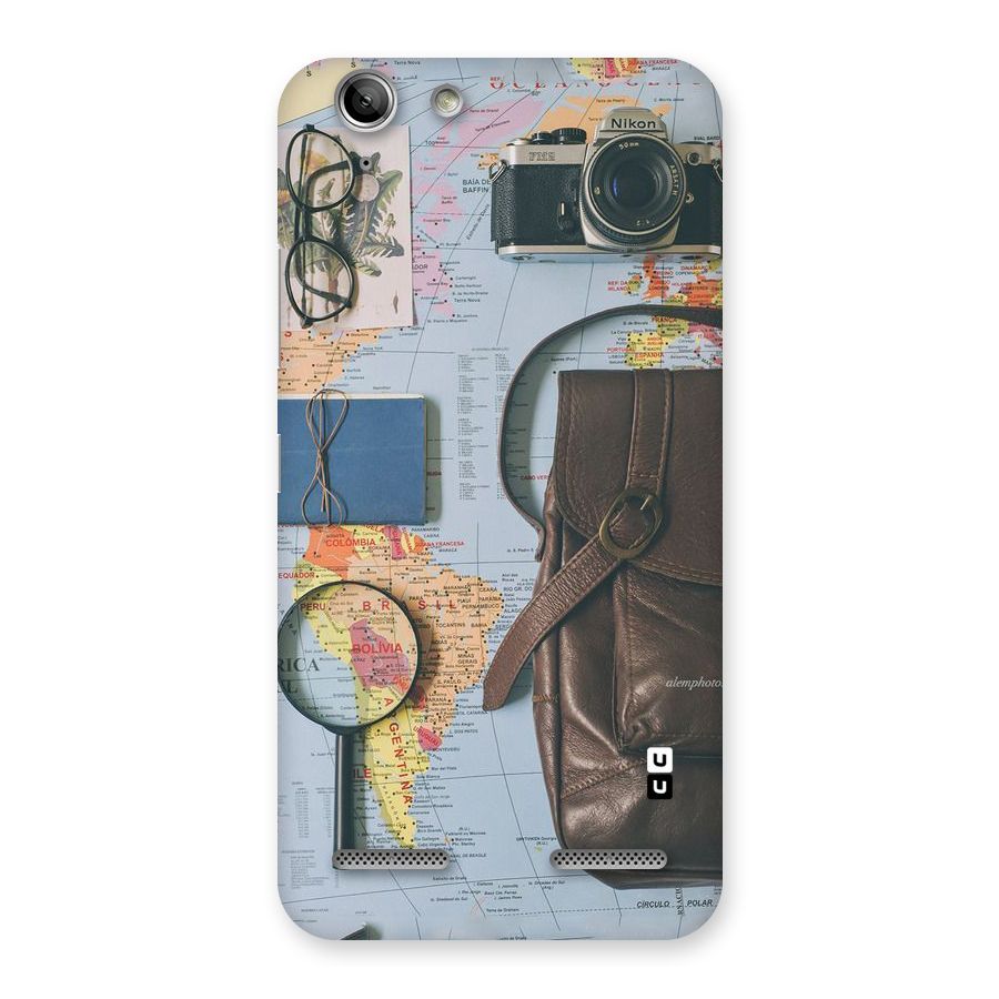 Travel Requisites Back Case for Vibe K5 Plus