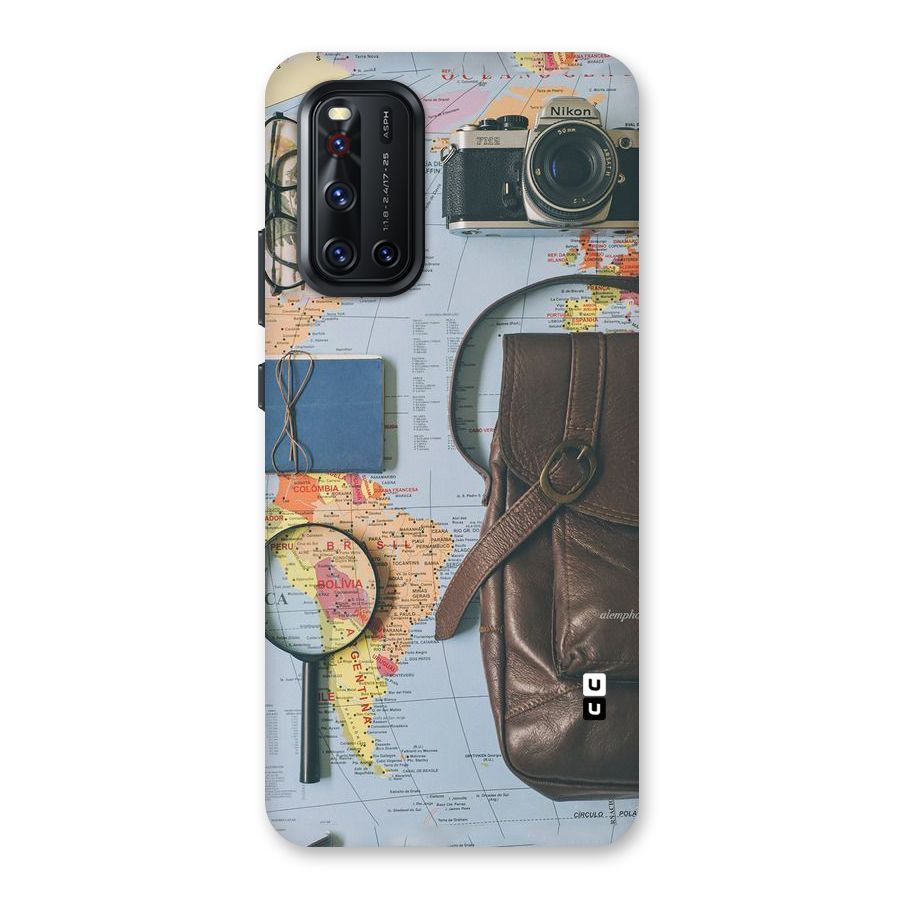 Travel Requisites Back Case for Vivo V19