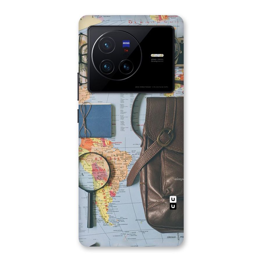 Travel Requisites Back Case for Vivo X80