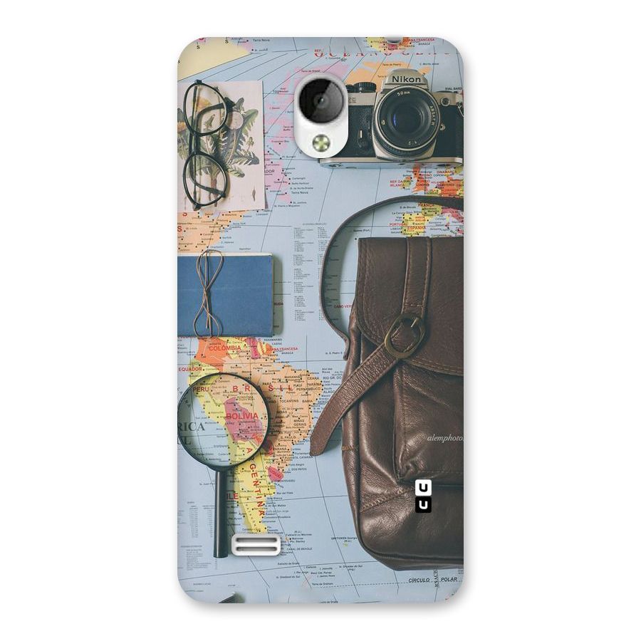 Travel Requisites Back Case for Vivo Y21