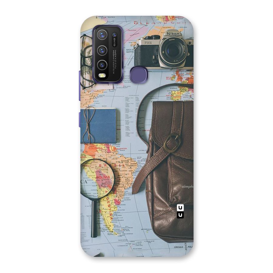 Travel Requisites Back Case for Vivo Y30