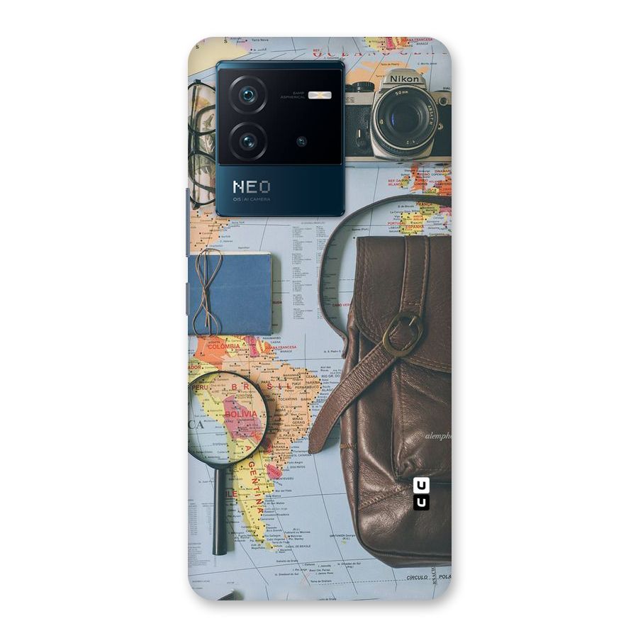 Travel Requisites Back Case for Vivo iQOO Neo 6 5G