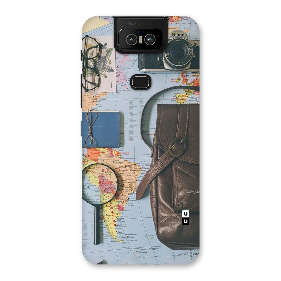 Travel Requisites Back Case for Zenfone 6z