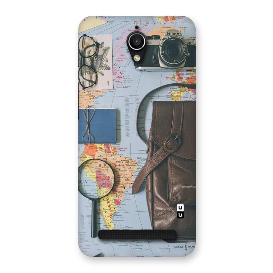 Travel Requisites Back Case for Zenfone Go