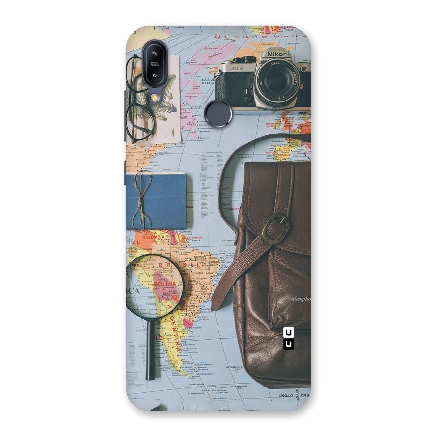 Travel Requisites Back Case for Zenfone Max M2