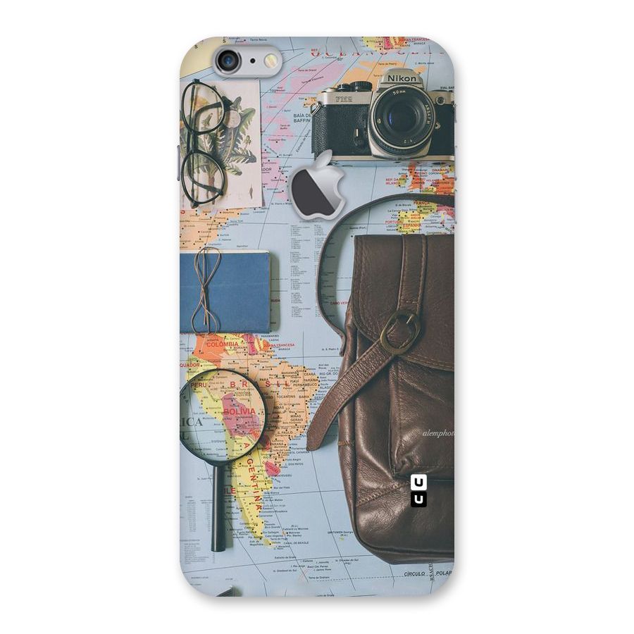 Travel Requisites Back Case for iPhone 6 Plus 6S Plus Logo Cut