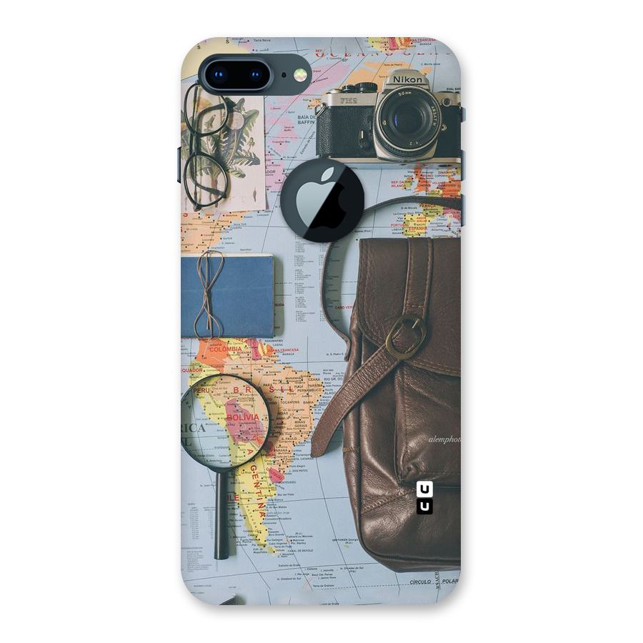 Travel Requisites Back Case for iPhone 7 Plus Logo Cut