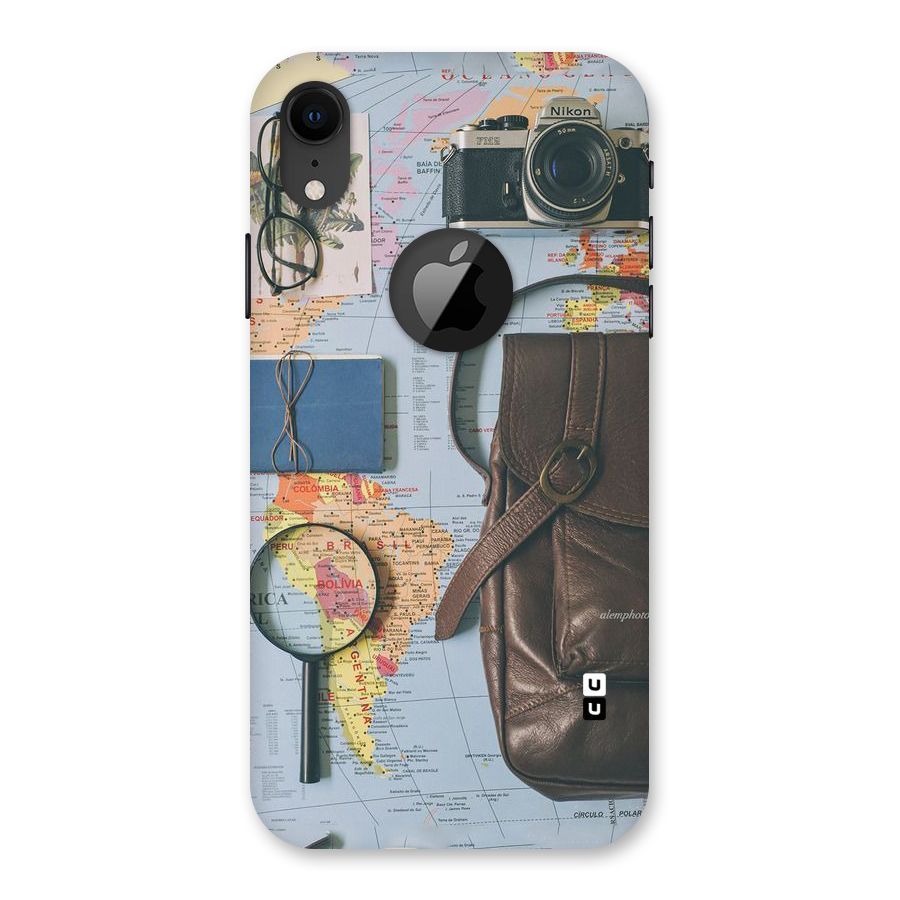 Travel Requisites Back Case for iPhone XR Logo Cut