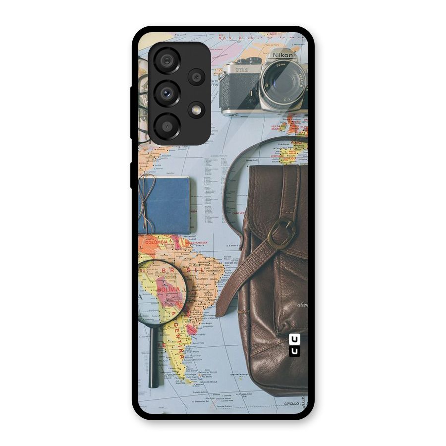 Travel Requisites Glass Back Case for Galaxy A33 5G