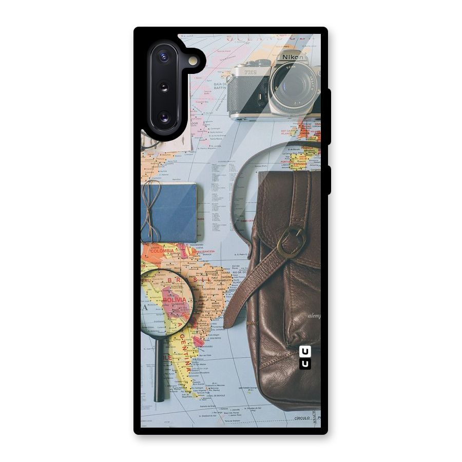 Travel Requisites Glass Back Case for Galaxy Note 10