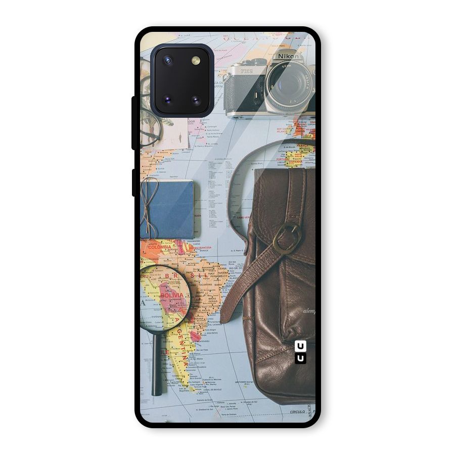 Travel Requisites Glass Back Case for Galaxy Note 10 Lite