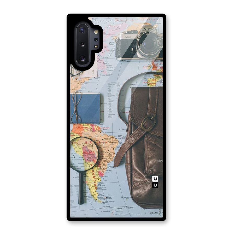 Travel Requisites Glass Back Case for Galaxy Note 10 Plus