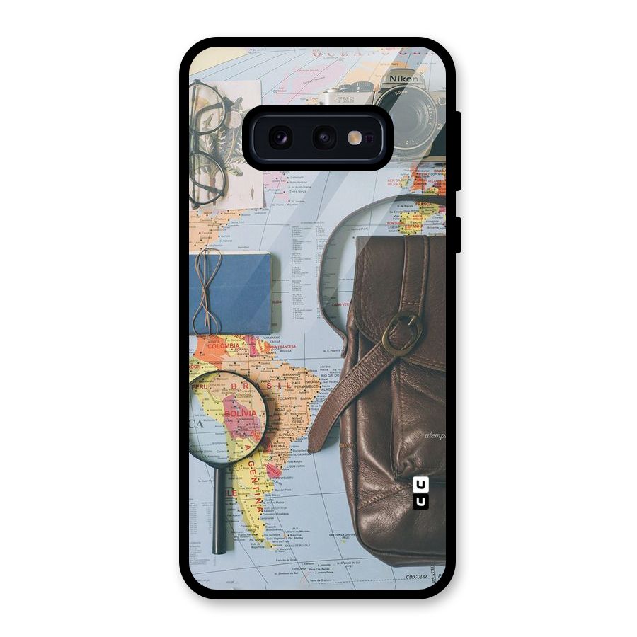 Travel Requisites Glass Back Case for Galaxy S10e