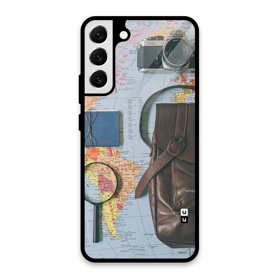 Travel Requisites Glass Back Case for Galaxy S22 Plus 5G