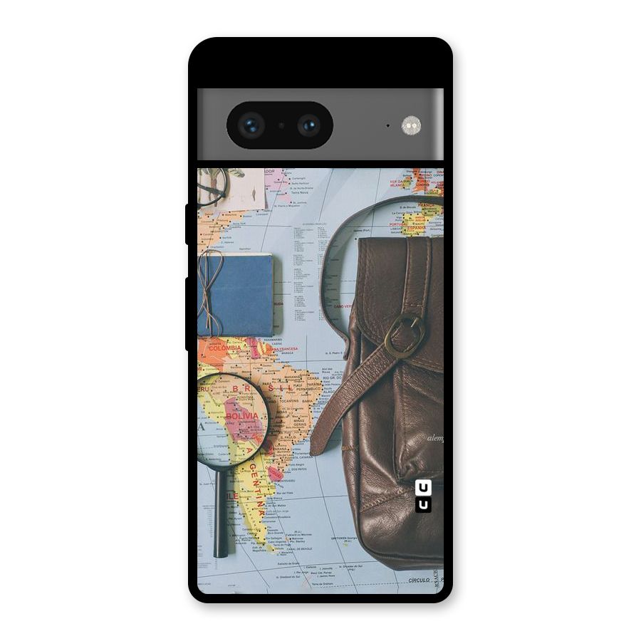 Travel Requisites Glass Back Case for Google Pixel 7