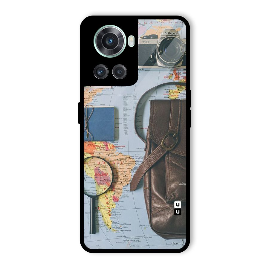 Travel Requisites Glass Back Case for OnePlus 10R