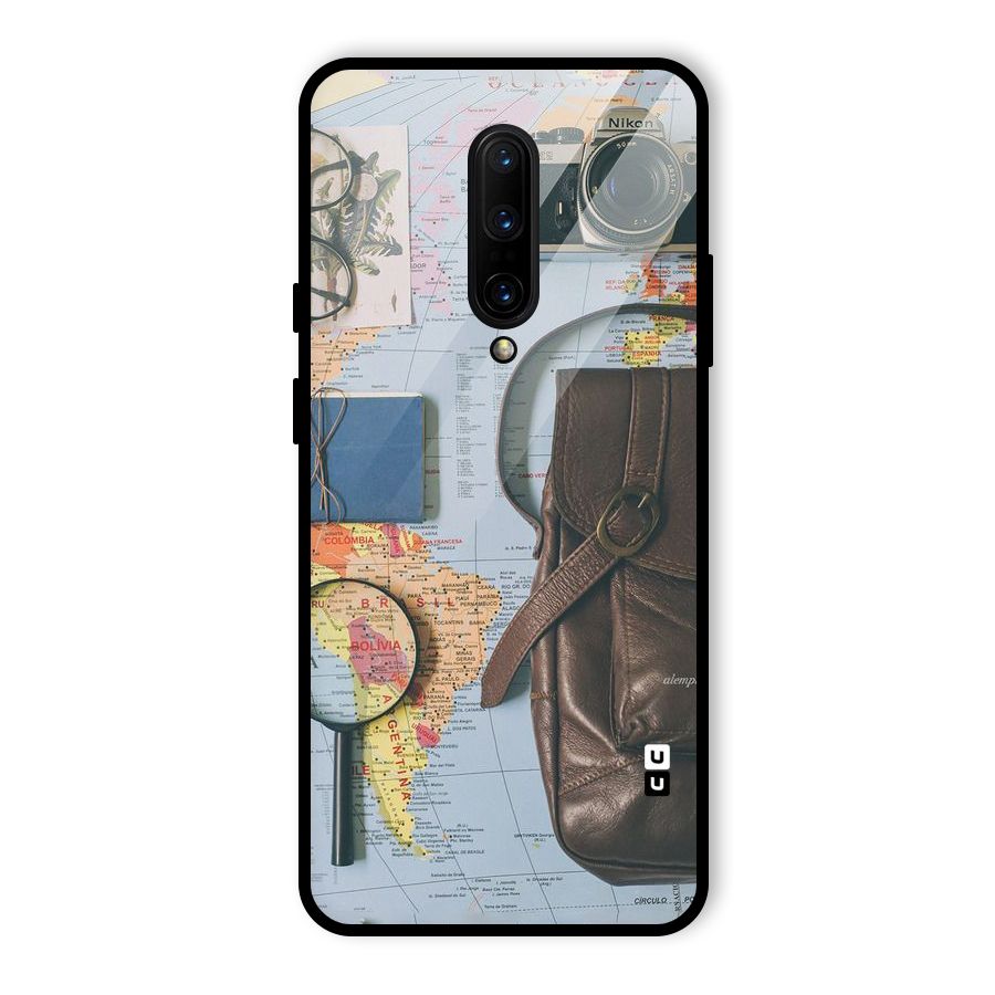 Travel Requisites Glass Back Case for OnePlus 7 Pro