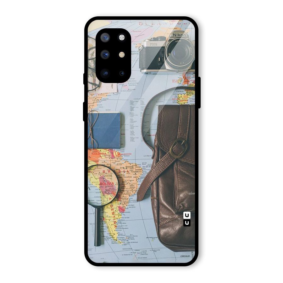 Travel Requisites Glass Back Case for OnePlus 8T
