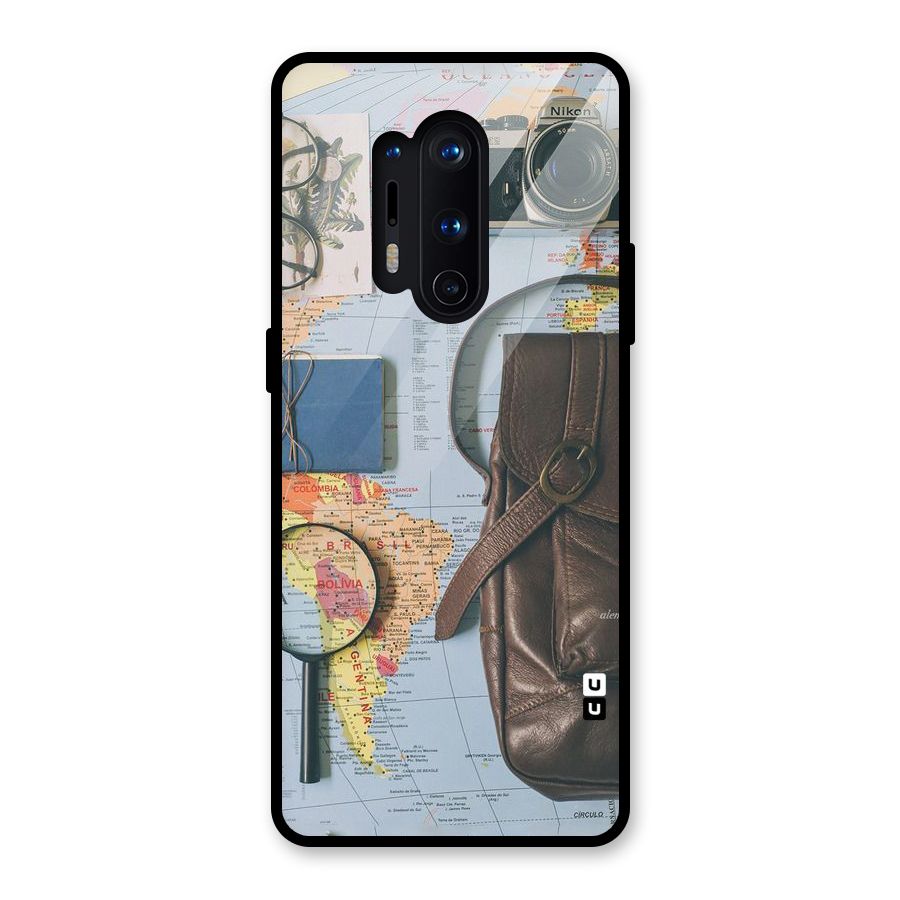 Travel Requisites Glass Back Case for OnePlus 8 Pro