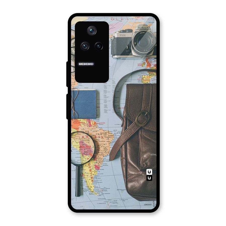 Travel Requisites Glass Back Case for Poco F4 5G