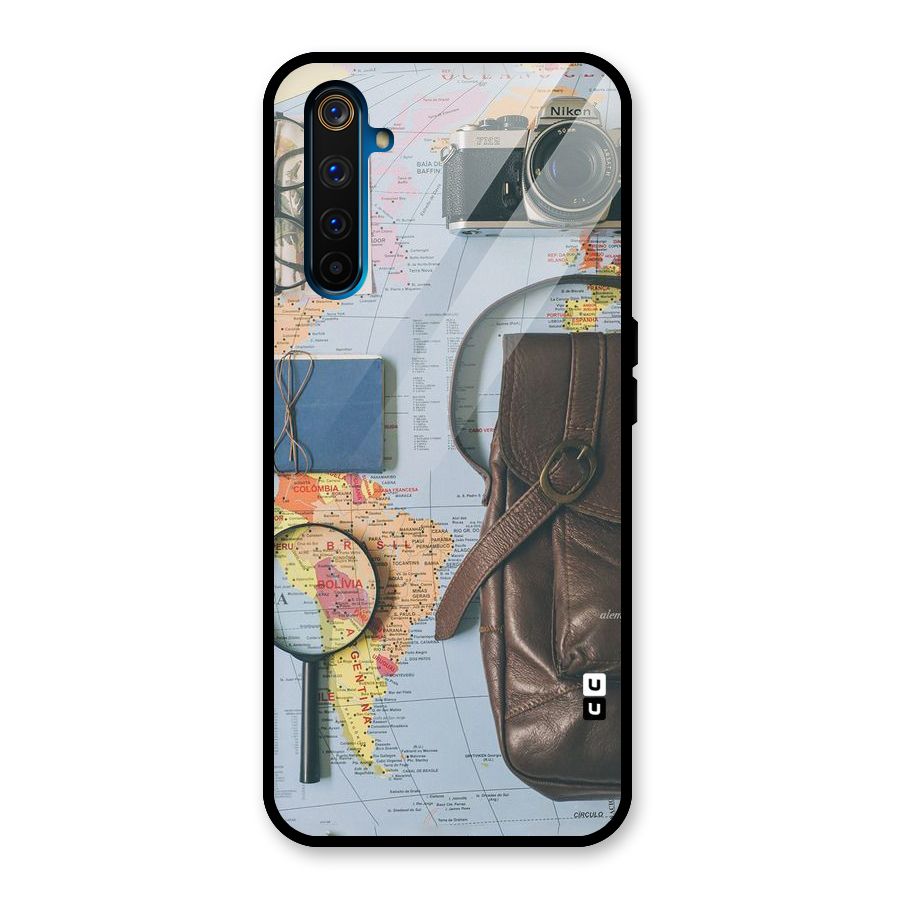 Travel Requisites Glass Back Case for Realme 6 Pro