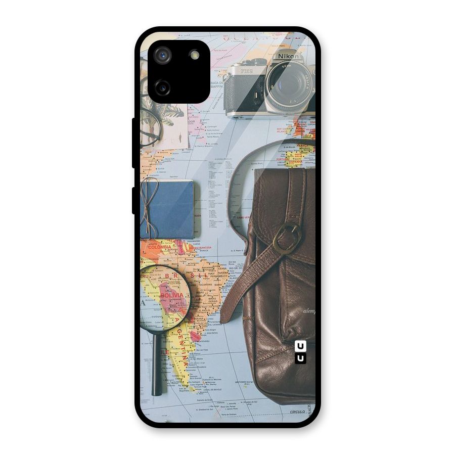 Travel Requisites Glass Back Case for Realme C11