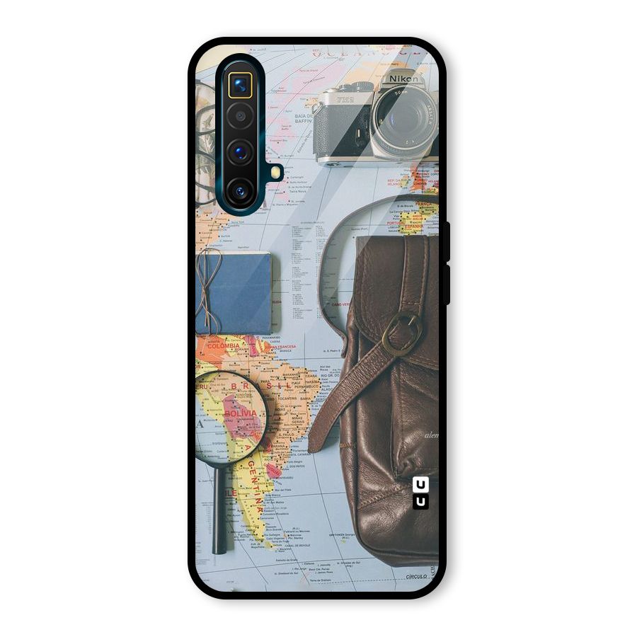 Travel Requisites Glass Back Case for Realme X3