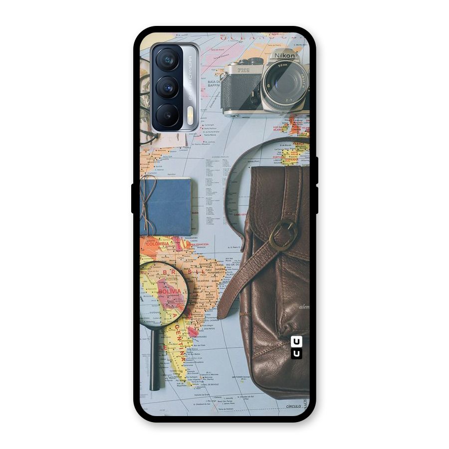 Travel Requisites Glass Back Case for Realme X7