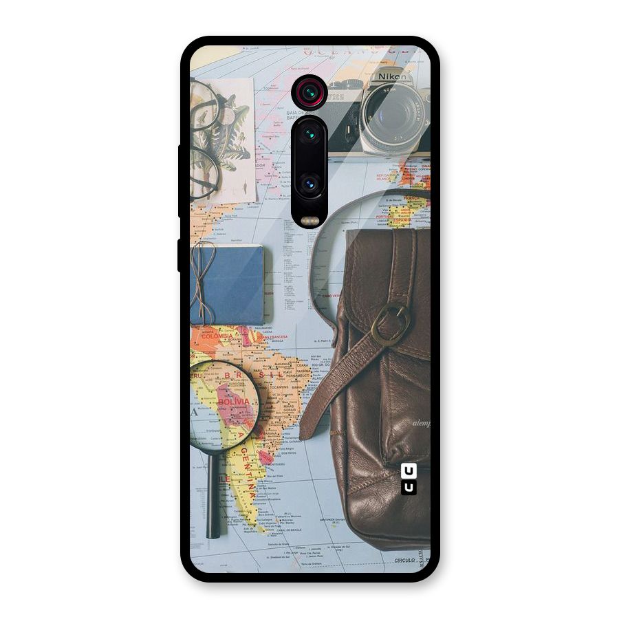 Travel Requisites Glass Back Case for Redmi K20