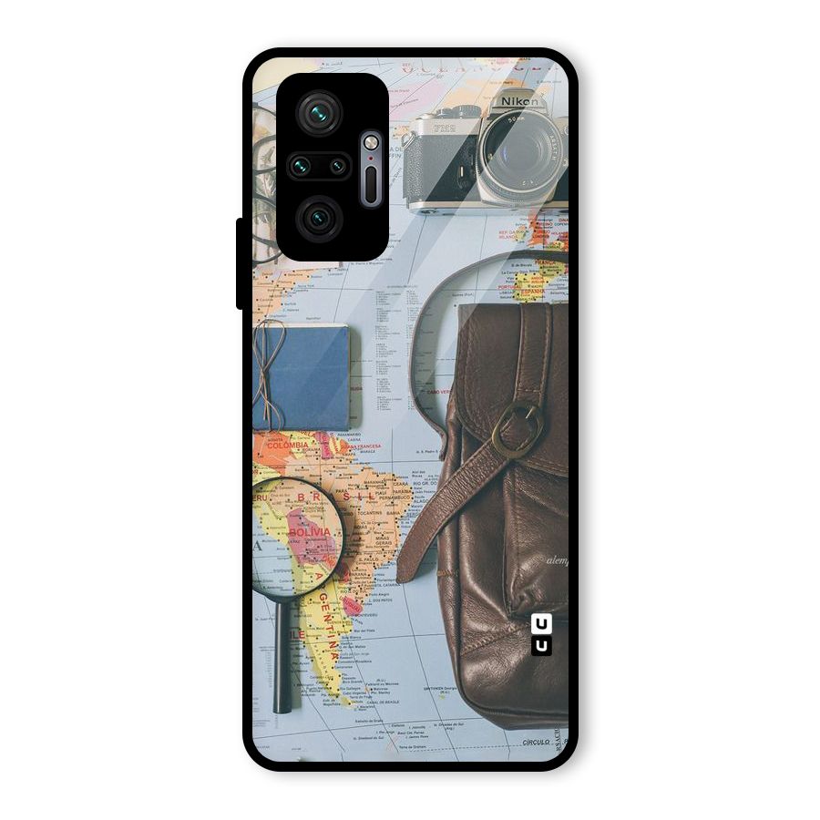 Travel Requisites Glass Back Case for Redmi Note 10 Pro Max