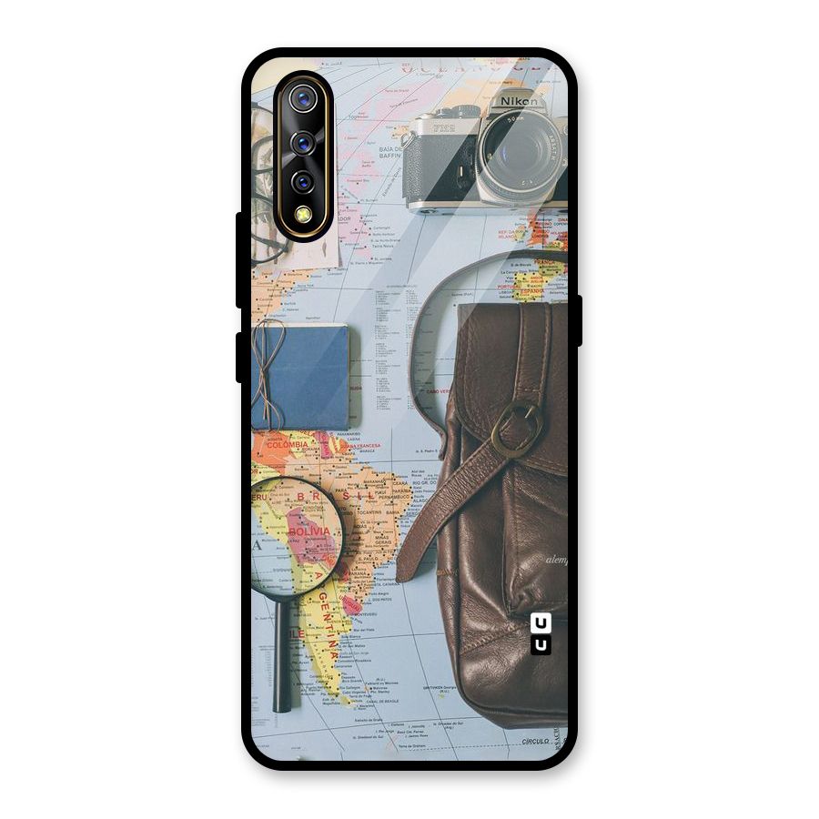 Travel Requisites Glass Back Case for Vivo S1