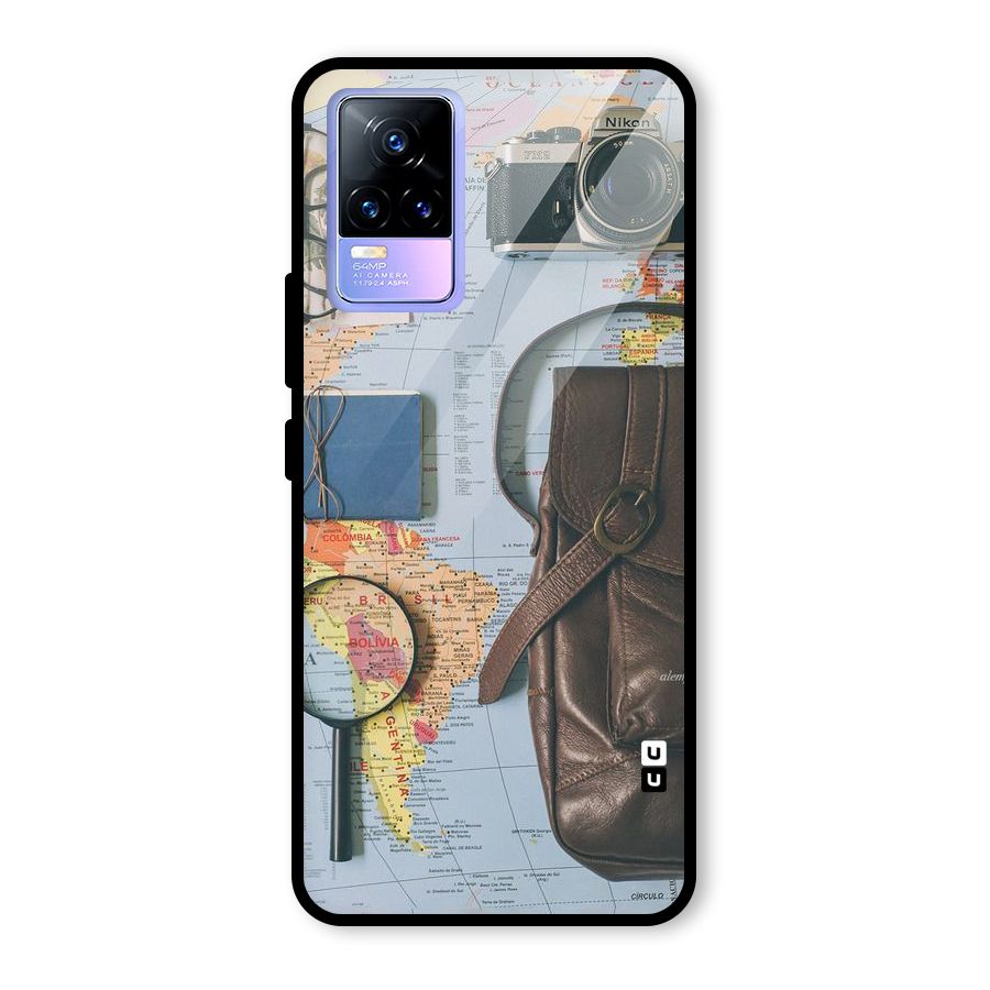 Travel Requisites Glass Back Case for Vivo Y73