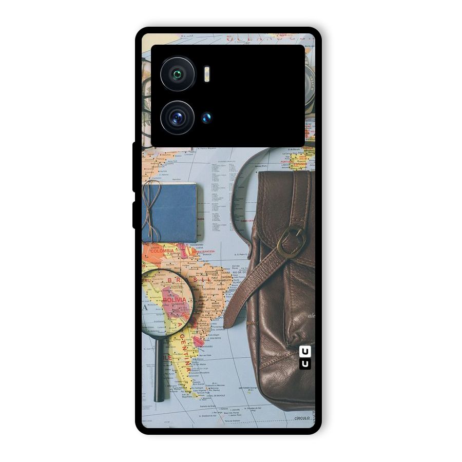 Travel Requisites Glass Back Case for Vivo iQOO 9 Pro