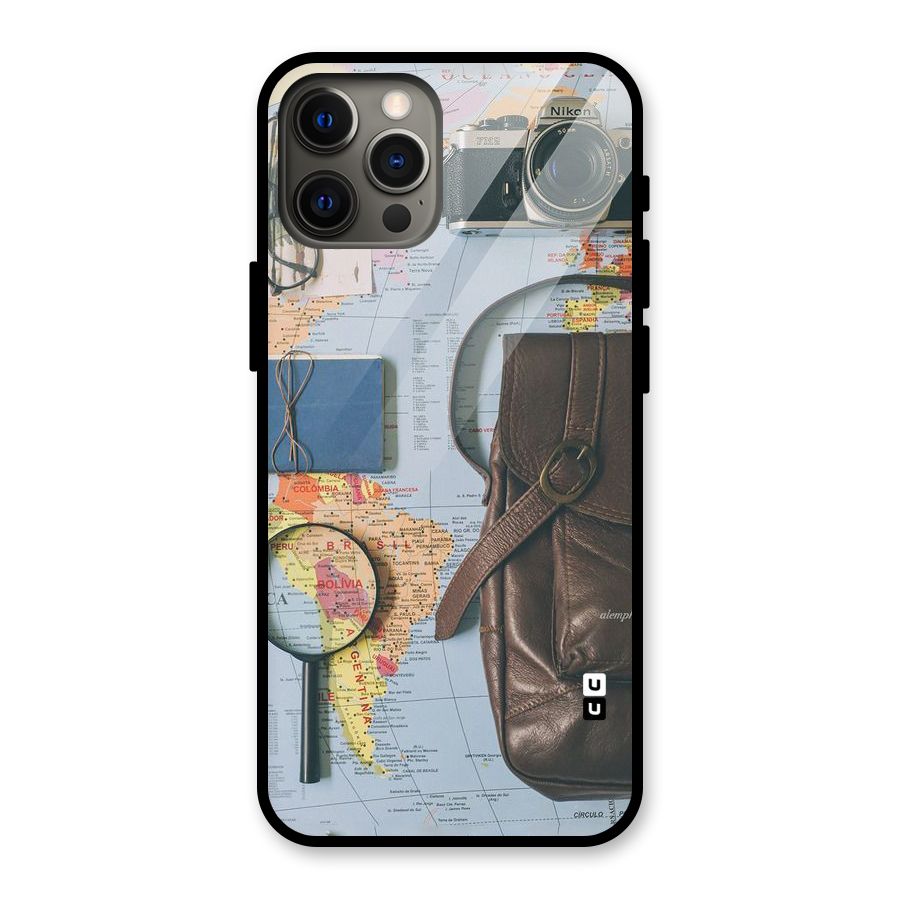 Travel Requisites Glass Back Case for iPhone 12 Pro Max