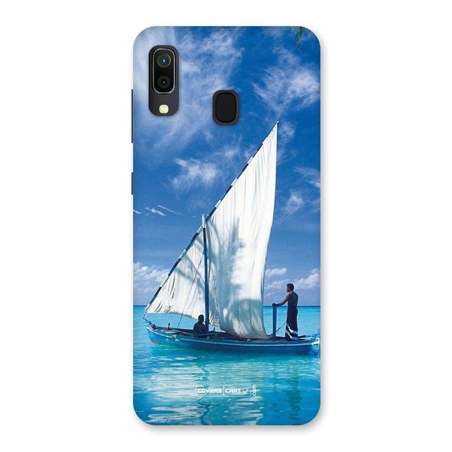 Travel Ship Back Case for Galaxy A30