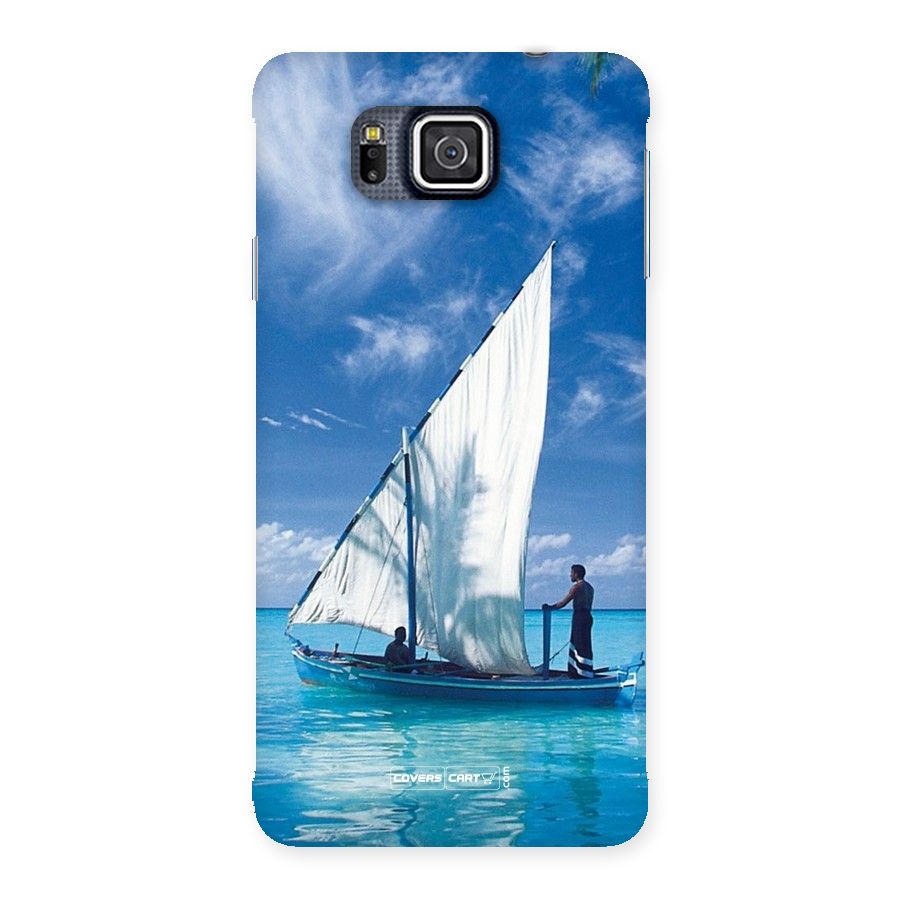 Travel Ship Back Case for Galaxy Alpha