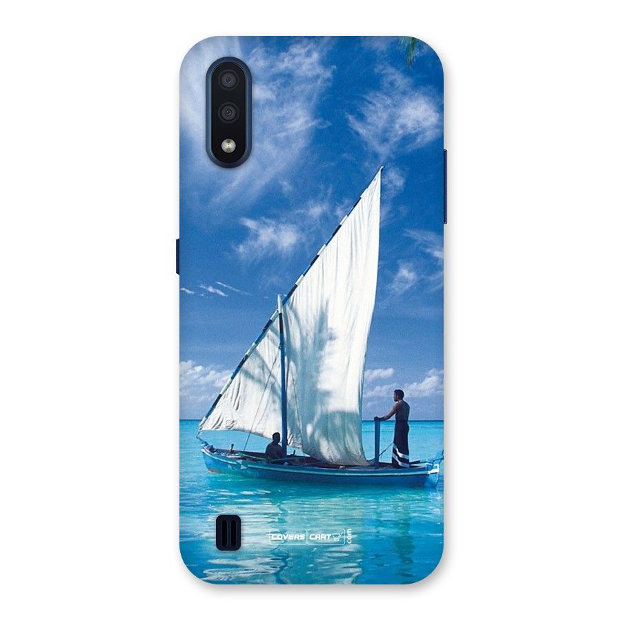 Travel Ship Back Case for Galaxy M01