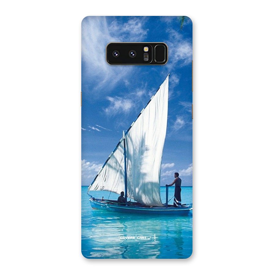 Travel Ship Back Case for Galaxy Note 8
