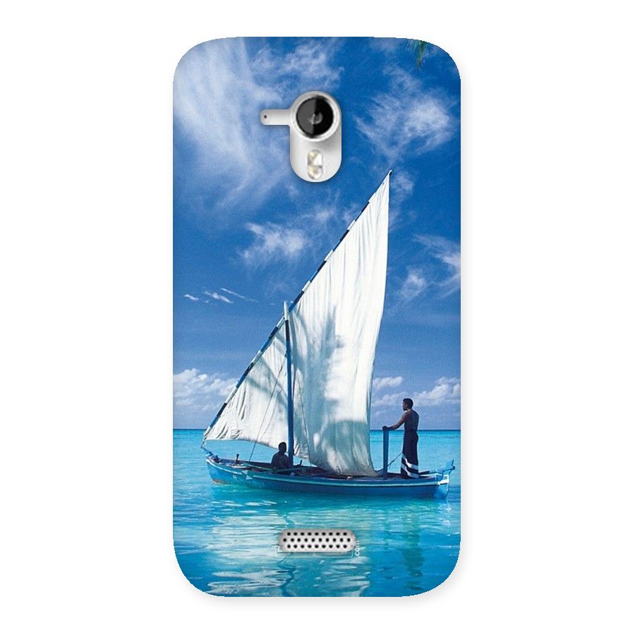 Travel Ship Back Case for Micromax Canvas HD A116