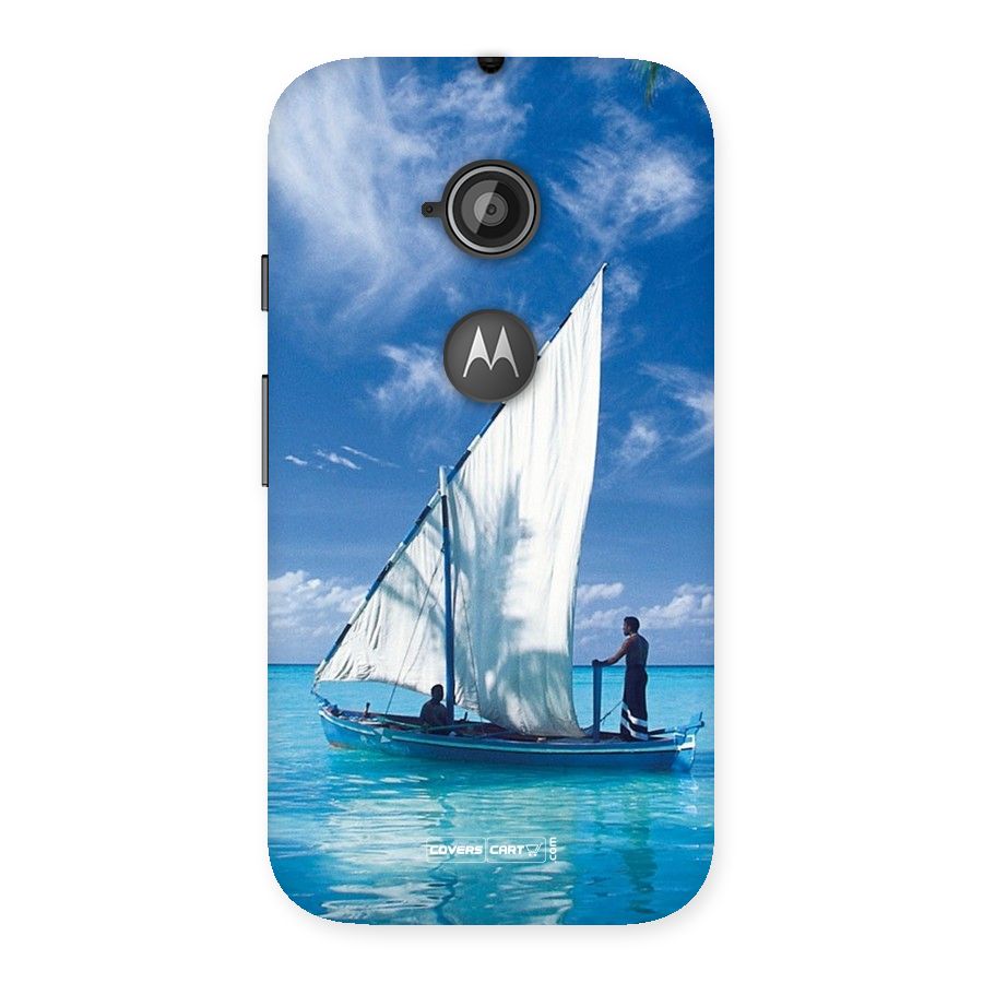 Travel Ship Back Case for Moto E 2nd Gen