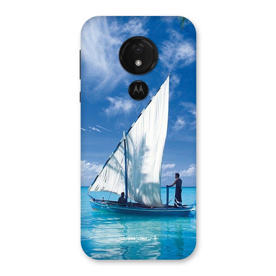 Travel Ship Back Case for Moto G7 Power