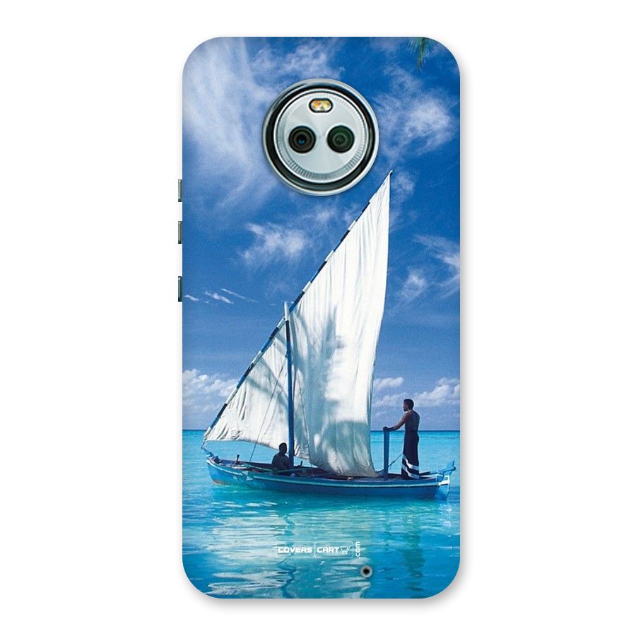 Travel Ship Back Case for Moto X4