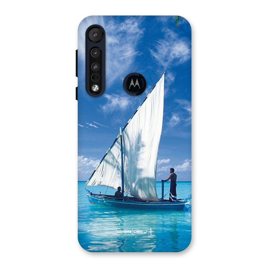 Travel Ship Back Case for Motorola One Macro