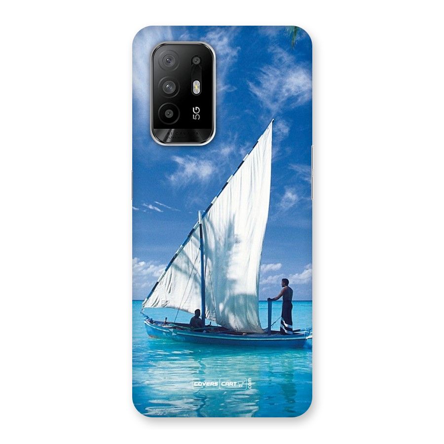 Travel Ship Back Case for Oppo F19 Pro Plus 5G