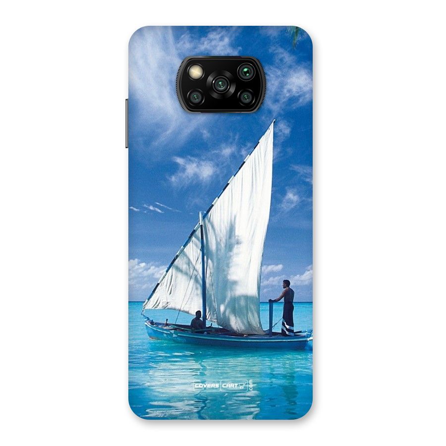 Travel Ship Back Case for Poco X3