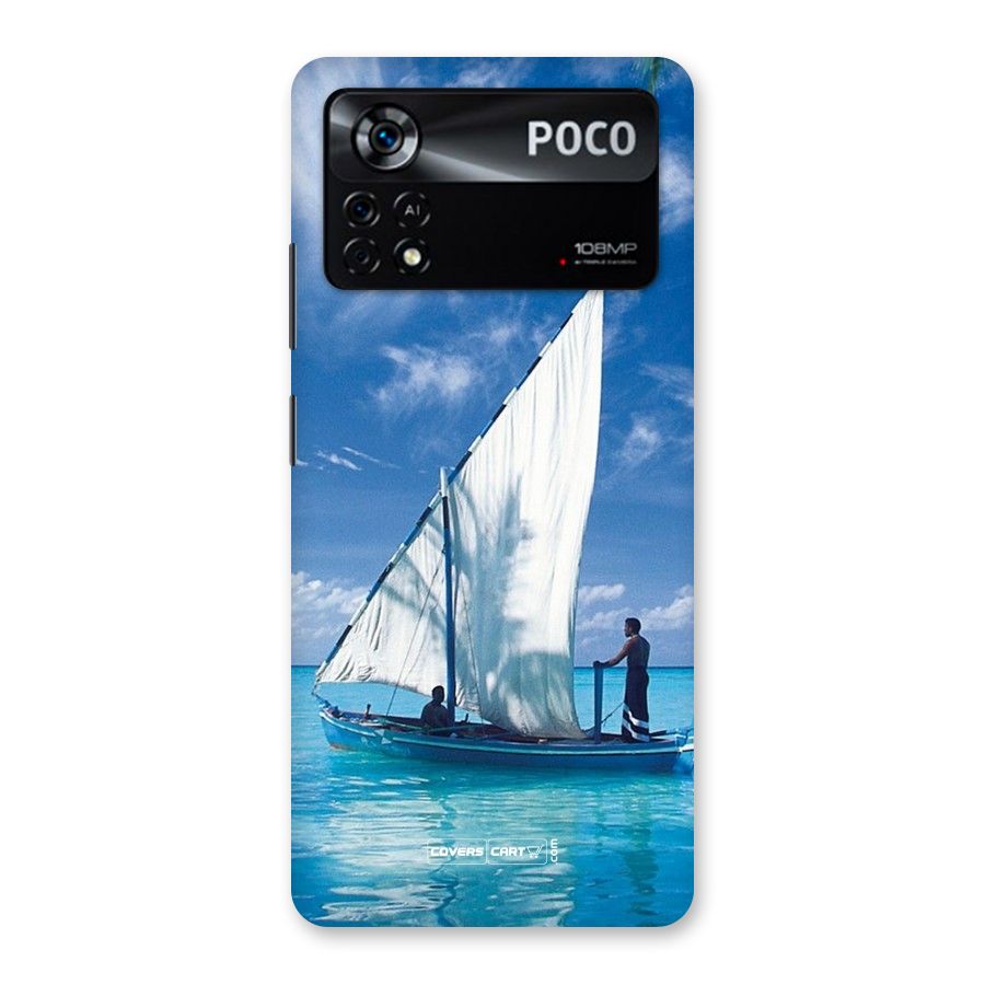 Travel Ship Back Case for Poco X4 Pro 5G